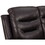 Global United Leather Air Upholstered Reclining Sofa with Fiber Back B05777735