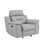 Global United Modern Reclining Leather Air Upholstered Chair B05777741