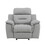 Global United Modern Reclining Leather Air Upholstered Chair B05777741