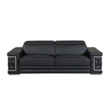 Top Grain Italian Leather Sofa B05777909