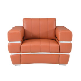 Global United Top Grain Italian Leather Chair B05777949
