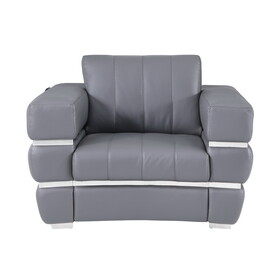 Global United Top Grain Italian Leather Chair B05777952