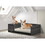 Esme ash Gray 47" Wide Modern Comfy Pet Bed with Cushion and Side Storage Compartment B061110706