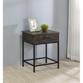 Cliff MDF Brown End Table B061110734