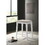 Sasha White Counter Height Stool with Upholstered Seat B061125665