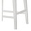 Sasha White Counter Height Stool with Upholstered Seat B061125665