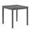 Lucian Gray 5 Piece Counter Height 36" Pub Table Set with Tufted Gray Linen Stools B06177972