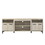 Evander 70"W Oak Finish 4-Door TV Stand B061P228697