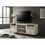 Evander 70"W Oak Finish 4-Door TV Stand B061P228697