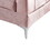Chloe Pink Velvet Sectional Sofa Chaise with USB Charging Port B061S00024