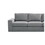 Jules 4 Seater Sofa in Light Gray Linen B061S00164