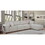 Ermont Sofa with Reversible Chaise in Beige Linen B061S00290