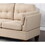 Dalia Khaki Linen Modern Sectional Sofa with Left Facing Chaise B061S00669