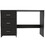 Ventura 3-Drawer Writing Desk Black Wengue B06280029