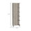 Portland 5-Shelf Linen Cabinet Light Grey B06280250