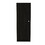 Richmond Rectangle Pantry Cabinet Black Wengue B06280273
