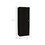 Richmond Rectangle Pantry Cabinet Black Wengue B06280273