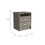Rowley 2-Drawer 1-Shelf Rectangle Nightstand Light Grey B06280356