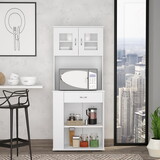 Hopkins 1-Drawer 3-Shelf Pantry Cabinet White B06280369