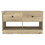 Willamette Rectangle 2-Shelf 2-Drawer Storage Bench Light Oak B06280461
