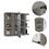 Roseburg 6-Shelf Medicine Cabinet with Mirorr Light Grey B06280465
