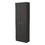 Buxton Rectangle 2-Door Storage Tall Cabinet Black Wengue B06280486