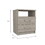 Brookeline 2-Drawer 1-Shelf Rectangle Nightstand Light Grey B06280586