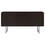 Brighton Cappuccino 5-drawer Credenza with Open Shelving B062P145476