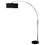 Jamison Black and Chrome Arc Floor Lamp B062P145487