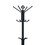 Black Metal Coat Rack B062P145490