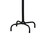 Black Metal Coat Rack B062P145490