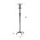 Black Metal Coat Rack B062P145490