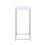 Glossy White and Chrome Accent Table B062P145497