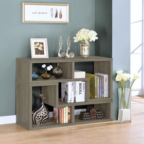 Armentieres Grey Driftwood Convertable Bookcase B062P145517