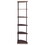 Salena Cappuccino Corner Bookcase B062P145518