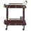 Costillo Merlot and Brass 2-shelf Serving Cart B062P145531