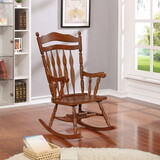 Louisa Medium Brown Rocking Chair B062P145547