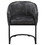 Remington Anthracite and Matte Black Barrel Dining Chair B062P145579
