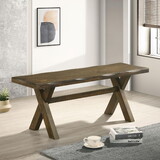 Knotty Nutmeg Dining Bench B062P145599