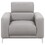 Lanie Taupe Track Arm Upholstered Chair B062P145612