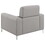 Lanie Taupe Track Arm Upholstered Chair B062P145612