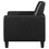 Jared Black Cushion Back Upholstered Accent Chair B062P145613