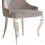 Sophiagra Grey and Chrome Upholstered Back Dining Chairs (Set of 2) B062P145616