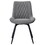 Monta Grey Tufted Swivel Dining Chairs (Set of 2) B062P145620