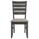 Dexter Grey and Dark Grey Padded Seat Side Chairs (Set of 2) B062P145630