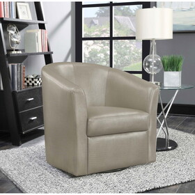 Tournefeuille Champagne Swivel Armchair B062P145689