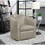 Tournefeuille Champagne Swivel Armchair B062P145689