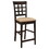 Denver Beige and Cappuccino Upholestered Counter Height Stool (Set of 2) B062P153489