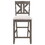 Grand Prarie Barn Grey and Light Khaki Counter Height Stool (Set of 2) B062P153498