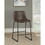 Hammond Brown and Black Armless Counter Height Stools (Set of 2) B062P153504